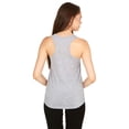 thumbnail image 2 of Woolverino - Women's Merino Wool Microweight Racerback Tank Top - Ash Gray - Medium, 2 of 5