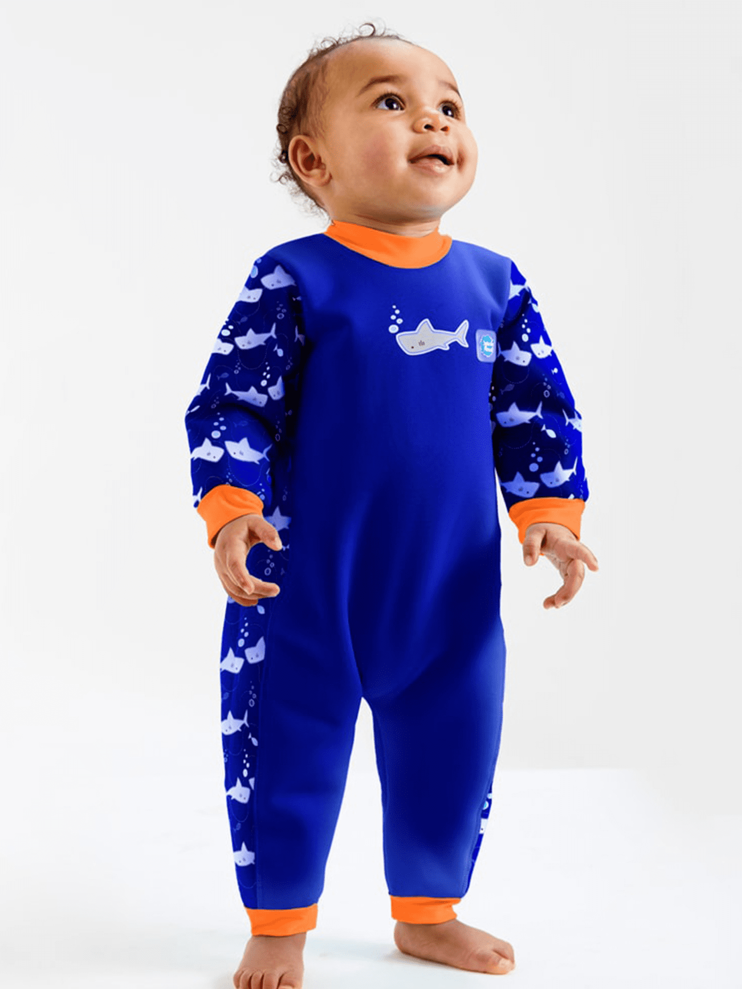Combinaison Bébé Warm In One Splash About - Taille 1-2 Ans, Protection UPF 50+, Polaire - 5
