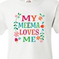 thumbnail image 4 of Inktastic My Meema Loves Me Girls Youth T-Shirt, 4 of 5