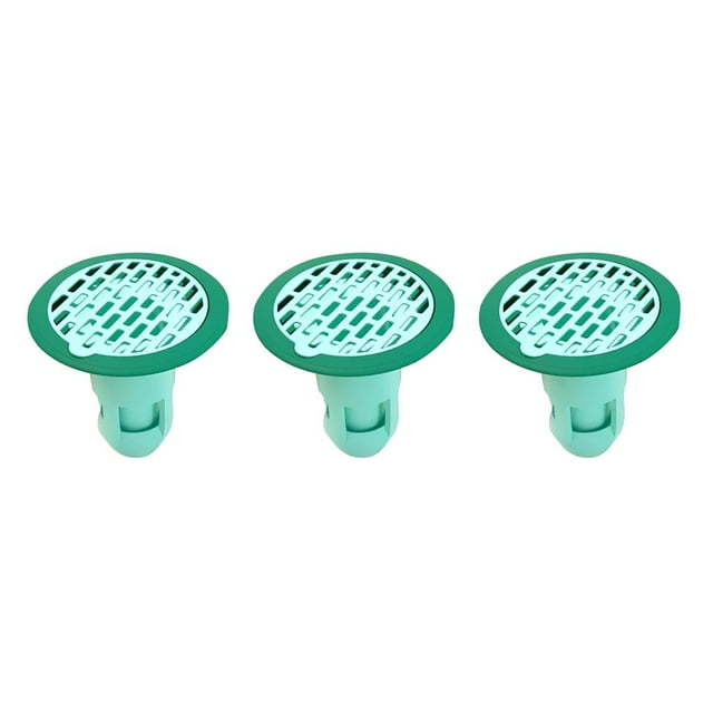 Advancent Coladores de suelo Tapón de tapa de colado Desodorante TPR antiolor Filtro de agua doméstico de alcantarillado blanco con sello en Type1 NO1