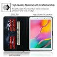 thumbnail image 4 of Allytech SM-T290 Case for Galaxy Tab A 8.0 2019, T290 T295 Case, Slim Fit Shockproof PU Leather Stand Cover for Girls Women Cards Holder Wallet Case for Samsung Galaxy Tab A 8.0 T290,Dog Wolf, 4 of 5