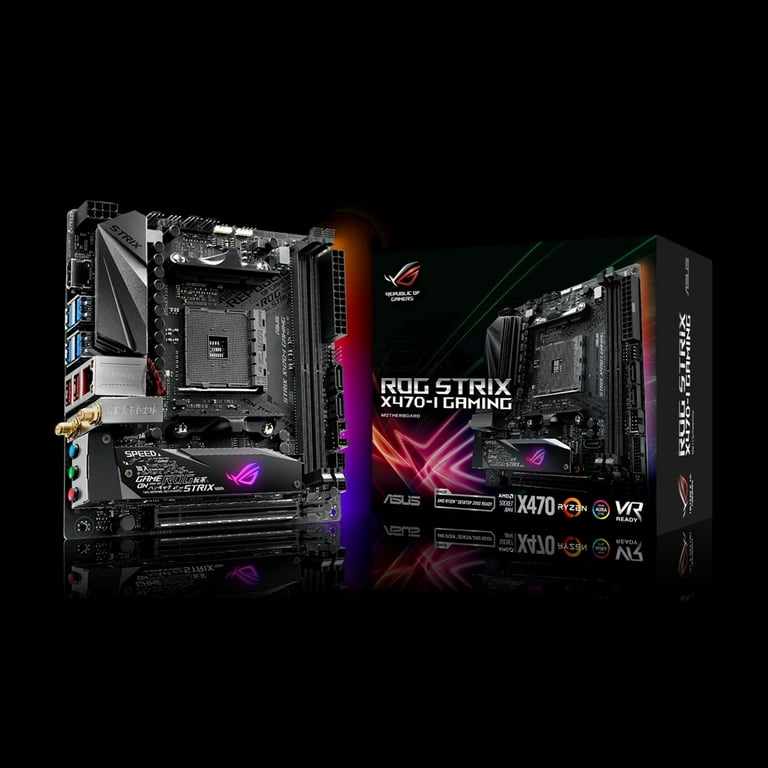 Asus Rog Strix X470-I Gaming Motherboard - ROG STRIX X470-I GAMING