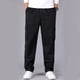thumbnail image 5 of Pantalones largos, pantalones cargo para hombre, pantalones rectos ajustados de color liso, pantalones deportivos casuales para exteriores, pantalones para hombre, 5 of 5