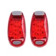 thumbnail image 1 of EeaseMX 2 luces de seguridad LED multifuncionales con clip, estroboscópicas, para correr de noche, andar en bicicleta y caminar (rojas), 1 of 7