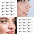 thumbnail image 4 of 40PCS Geometric Nose Stud Jewelry Accessories Decoration for Women Men Stylish Body Piercing 24PCS, 4 of 4
