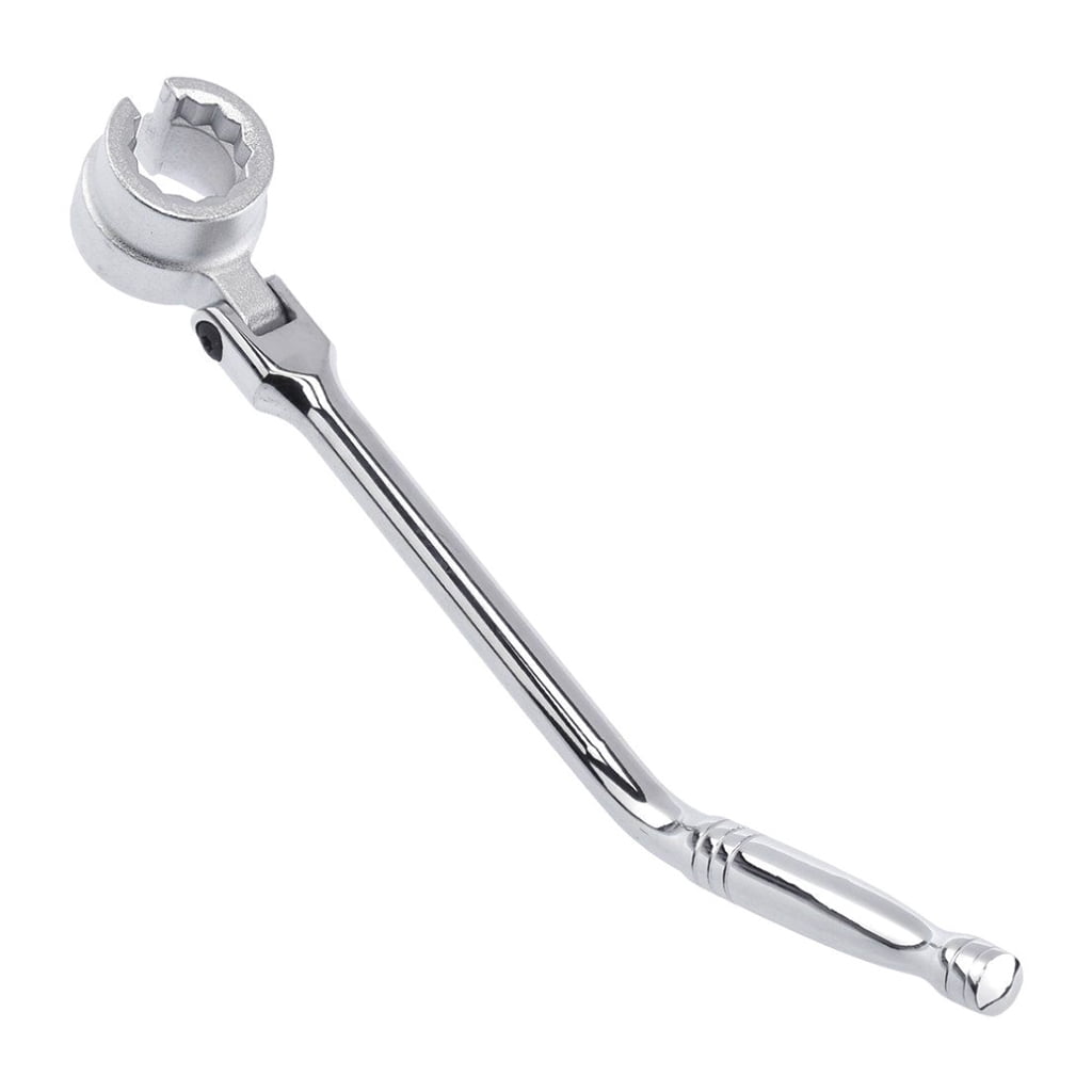 Oxygen Sensor Wrench with Contour Handle Carbon Steel 22 mm 7/8 Inch O2 Sensor Socket Removal Tool Remover Kit Durable