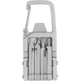 thumbnail image 1 of Folding Multi Tool, Keychain Multitool 12 in 1 Folding Multifunction Stainless Steel Screwdriver Bit Holder for Mobile Phone, 1 of 4