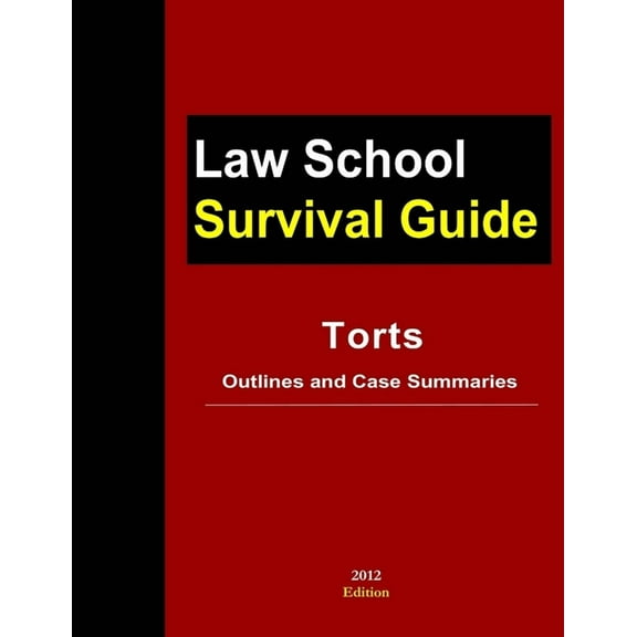 Torts: Outlines and Case Summaries, (Paperback)