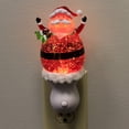 thumbnail image 3 of Roman 160192 Santa Swirl Nightlight with Swivel Plug, 7.5-inch High, Warm White, 3 of 3