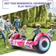 thumbnail image 6 of LIEAGLE Hoverboard Offroad All Terrain Flash Wheel Self Balancing Hoverboards with Bluetooth Speaker, Best Gift, 6 of 8