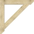 thumbnail image 3 of Ekena Millwork 6"W x 48"D x 48"H Traditional Slat Rough Sawn Bracket, Douglas Fir, 3 of 4