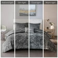 thumbnail image 2 of Cotton Bedding Set Full/Queen Velvet Duvet Cover Set with Throw Pillow,Comforter Set, 2 of 16