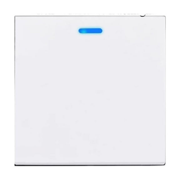 White Pulse Curtain Doorbell Dimmer 20A Water Heater Footlight Blind Cover Fuse Wall Light Switch Backlight DIY Module ,Easy to Installation