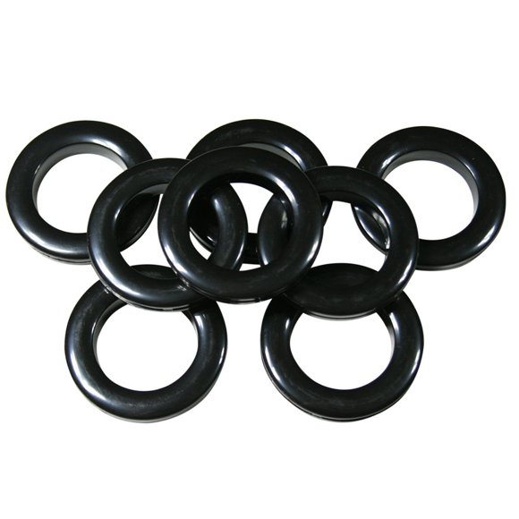 Home Sewing Depot #10 Plastic Grommet, 1 3/8", 8 Sets, Black