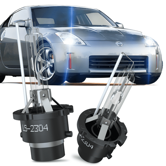 For 2007-2020 Nissan 370Z High Low Beam Bi-Xenon Headlights Bulb D2S HID Lamp 6000K White