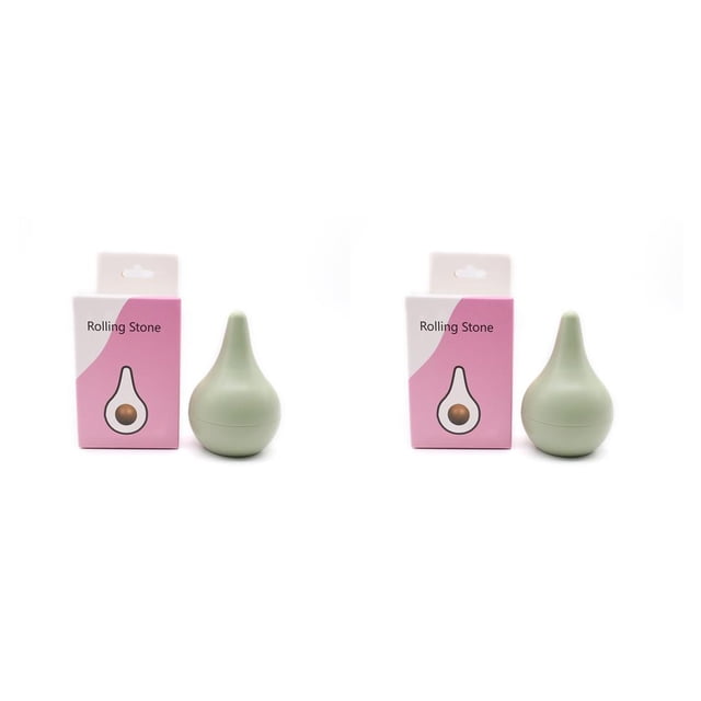relayinert Rouleau Absorbant d'Huile pour le Visage Démaquillant Détachable Réutilisable Ménager à Main Absorbant Nettoyage Vert 2ensemble
