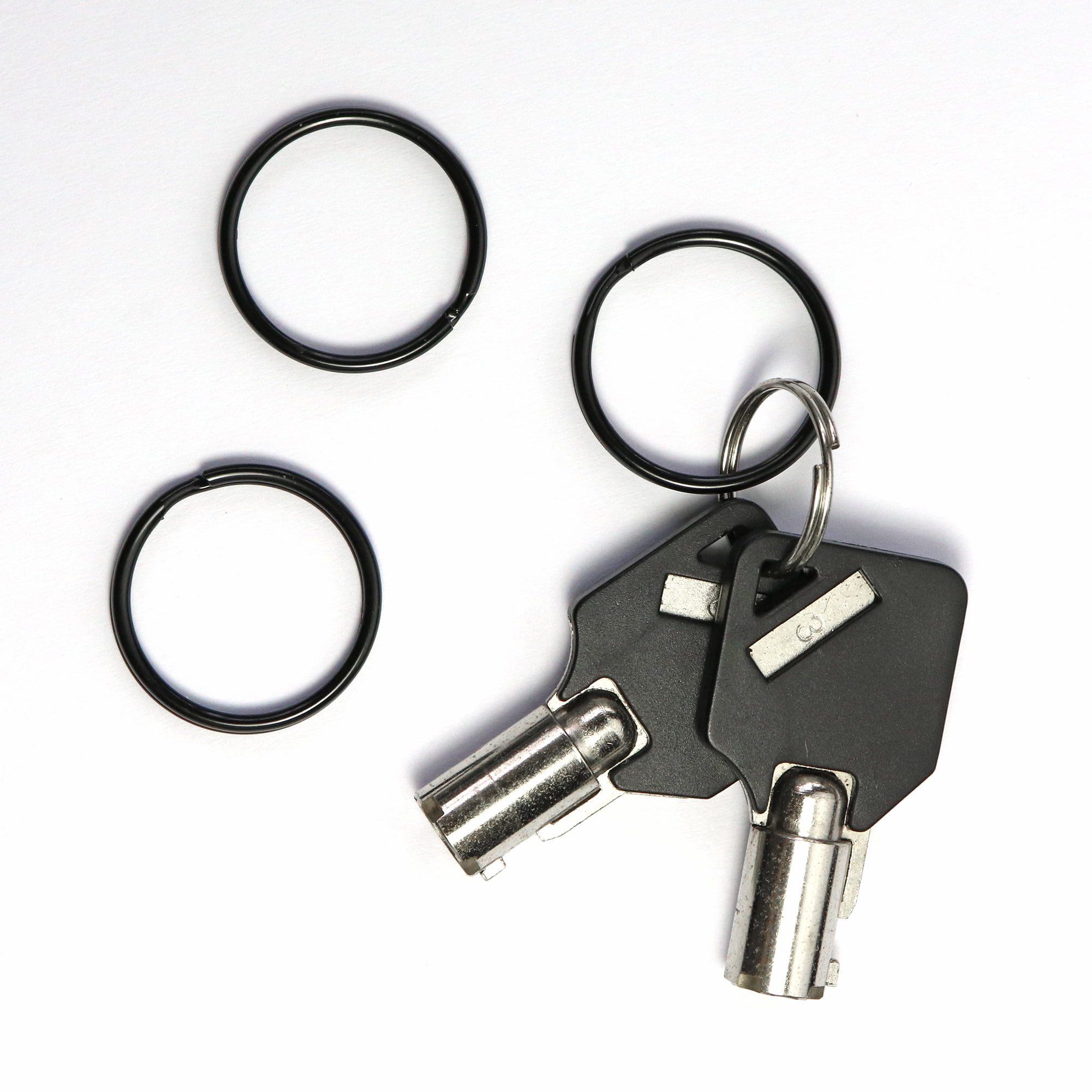 10pcs Heavy Duty Key Rings, Metal Key Rings Round Split Key Rings Bulk for Keychains Key Chain Rings,Temu