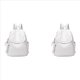 thumbnail image 1 of 2X Bolso Escolar Informal de Suave para Mujer Mochila de Lavado Mochila Escolar Pequeña de Viaje para Chica-, 1 of 6
