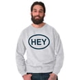 thumbnail image 5 of Hey Girl Funny Novelty TV Show Logo Sweatshirt for Men or Women Brisco Brands 2X, 5 of 6