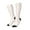 2 Black-2, variant on Women Crew Soft Moisture-wicking Socks Poodle Dog Pattern Design Cotton Socks, One Size fit All