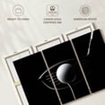 thumbnail image 6 of Elephant Stock Golf Hit Position Wall Art - Horizontal Multi Panel Canvas - Living Room Wall Decor - Sports Multi Panel - Black And White Decor - 74" x 48", 6 of 8