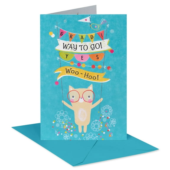 American Greetings Graduation Card for Graduate (Playful Owl Congratulations)