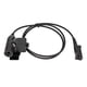 thumbnail image 2 of Adaptador de auriculares Walkie Talkie botón compacto para hablar apto para HYT Hytera PD680 X1P PD660 PD600 HYTERA AR 685, 2 of 5