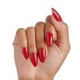thumbnail image 2 of Kiss Gel Fantasy Press On Nails, ‘Centuries’, Red, Medium Almond, 28 Count, 2 of 9
