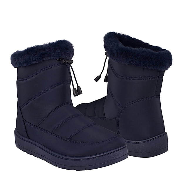 Botines Invierno Dama Furor 26422 Textil Azul