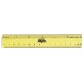 thumbnail image 1 of School Smart 1473613 Lightweight Strong Plastic Ruler 6 Inches, Pack of 6,High Gloss, 1 of 1
