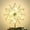 Gold-snowflake, variant on Christmas Tree Topper, Lighted Snow Tree Topper, Glitter Snowflake Tree Toppers Christmas Decorations, Battery Powered Timer Xmas Treetop Star Decor