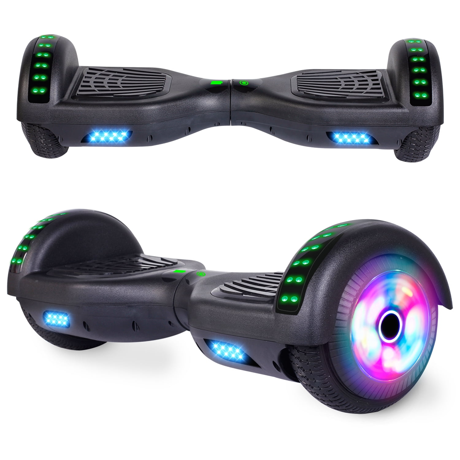 SISIGAD Hoverboard TwoWheel Self Balancing Scooter 6.5" with Bluetooth