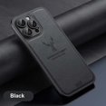 thumbnail image 3 of Funda de cuero suave con cabeza de ciervo para iPhone, carcasa trasera transpirable con disipación de calor para iPhone 15, 14, 13, 12 Mini, 11 Pro, XS Max, X, XR, 6, 6S, 7, 8 Plus, 3 of 5
