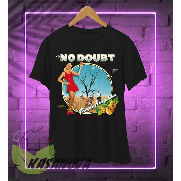 No Doubt Shirt, 1997 Tragic Kingdom T-shirt, Music Band Apparell