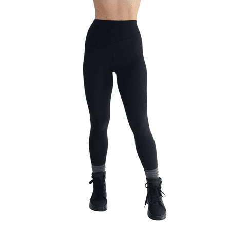 

Earth Body Earth Body High-Waisted Timeless Legging - Tummy Control Maximum Support Non-Transparent Design | Jet Black | All Sizes Available