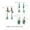 #4, variant on Boho Retro 6PCS Geometric Tassel Ear Hook Earrings Dangle Drop Women Jewelry New-#1