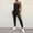 Black, variant on Honeeladyy Discount Women Summer Tube Top Jumpsuits Solid Color Sleeveless Bandage High Waist Tight Long Pants Rompers with Pocket