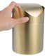 thumbnail image 3 of Mini bote de basura de escritorio, de acero inoxidable, con tapa., 3 of 5