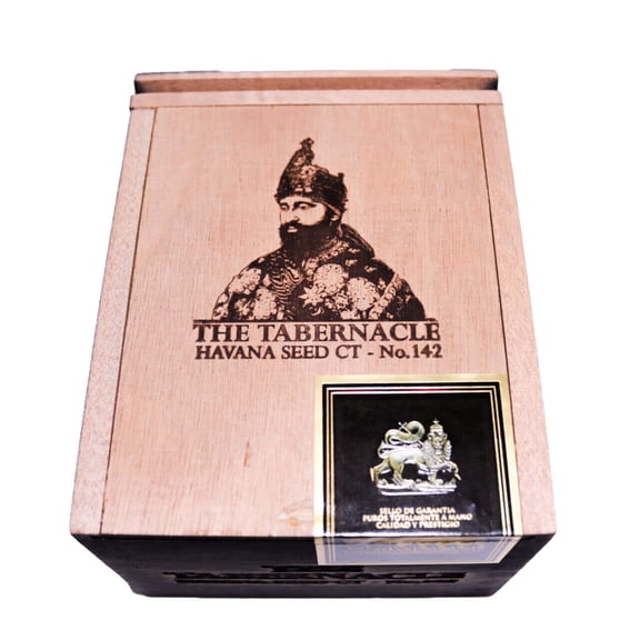 The Tabernacle Corona Havana No. 142 Empty Wood Cigar Box 6.25" x 5" x 4"