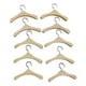 thumbnail image 1 of 2-4 Packung 10 Piezas Percha de Madera Gancho de Metal para Muñecas BJD de 18" 10cm 2 piezas Hugo Percha de ropa de madera para muñecas, 1 of 10