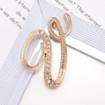 thumbnail image 7 of Women Luxury Letter Brooch Pins In Gold Color Rhinestones Crystal English Alphabet Metal Pins Cute Jewelry Accessories Gift, 7 of 7