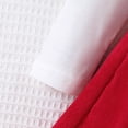 thumbnail image 6 of Mifsaly 2 Piece Skirt Sets for Girls Long Sleeve Ribbed Ruffle Tops with Bowknot and Pleated Skirts Toddler Kids Cute Casual School Fall Winter Outfits, 6 of 9