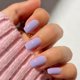 thumbnail image 2 of Set de uñas postizas press on JOYVVEW lila, talla mediana cuadrada, 28 piezas, 2 of 7