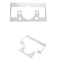 thumbnail image 1 of Cubierta embellecedora para ajuste de terreno de los controles centrales del Land Rover Freelander 2 2007-2012 + pegatinas antiarañazos para la palanca de cambios., 1 of 5