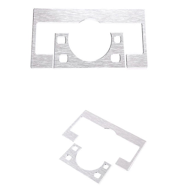 Cubierta embellecedora para ajuste de terreno de los controles centrales del Land Rover Freelander 2 2007-2012 + pegatinas antiarañazos para la palanca de cambios.