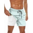thumbnail image 5 of COOFANDY Men's Swim Trunks Quick Dry Bathing Suit with Pockets Swimwear Beach Board Short Swimsuit, 5 of 7