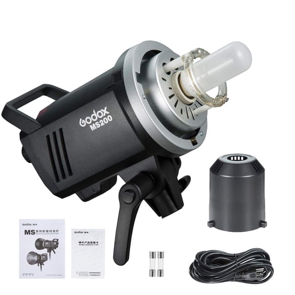 Sistema X inalámbrico Studio Flash Godox MS200 200 WS 2.4 G