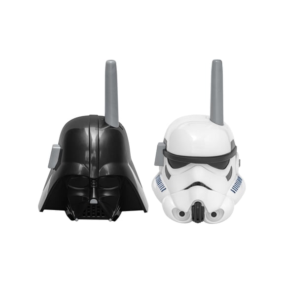 eKids Star Wars Darth Vader and Storm Trooper Walkie Talkies for Kids, Designed for Indoor or Outdoor Games