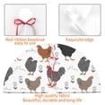 thumbnail image 4 of Picia Retro Rooster Print Christmas Tree Skirt , Christmas Tree Skirt Ornaments for Merry Christmas Holiday Party Decorations Indoor Outdoor-30", 4 of 7