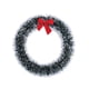 thumbnail image 5 of Christmas Bow Garland 25-30cm White And Green Top Decoration, Bow Garland, Festive Window Decoration, Long-Tail Keywords, Foldable Design, Metal Frame, For Dorm Room, 5 of 8